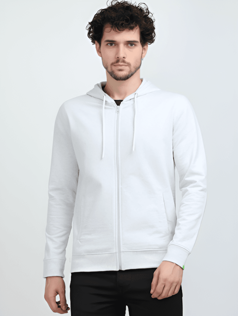 Caslay Hoodie with Zip Comfortable Stylish Versatile Zip Up Hoodie for Men