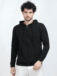 Caslay Hoodie with Zip Comfortable Stylish Zip Up Hoodie for Men Women