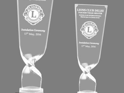 Acrylic Trophy - Customizable Awards for Corporate & Sports Events