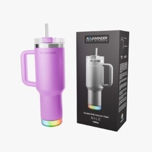 Pink Stainless Steel Tumbler 1.2L