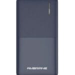 Premium Ambrane Capsule 10K Power Bank Black – 10000 mAh Dual USB Smart Charging for Corporate Gifting