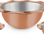 Belly Dessert Bowl 5 Pcs Set – Premium Stainless Steel Copper Finish