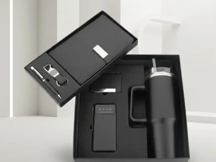 6 in 1 Corporate Gift Set with Power Bank and 1200ml Stanley Mug – SS-10606
